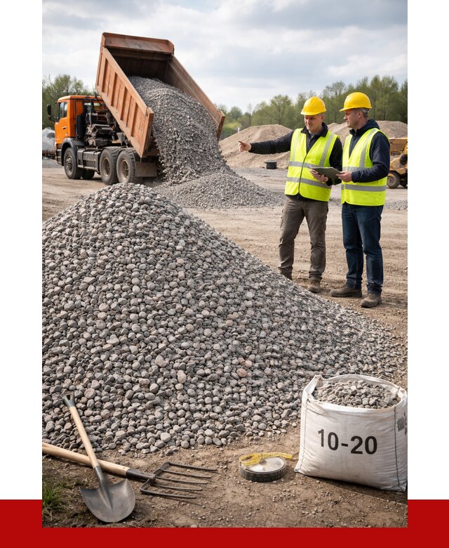 Гранитный щебень фракция 10-20 в Воскресенске от 4342 руб.|ПРОНЕРУДВск