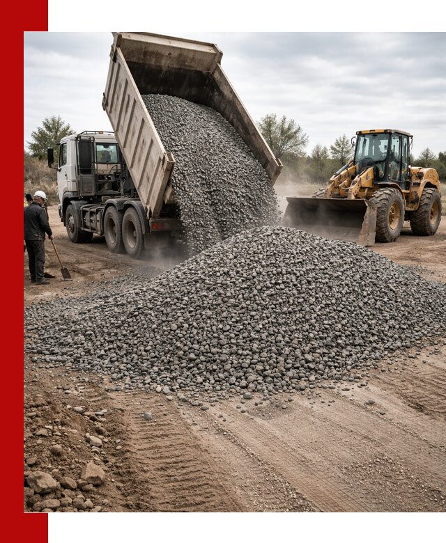 Гранитный щебень фракция 10-20 с доставкой в Воскресенске