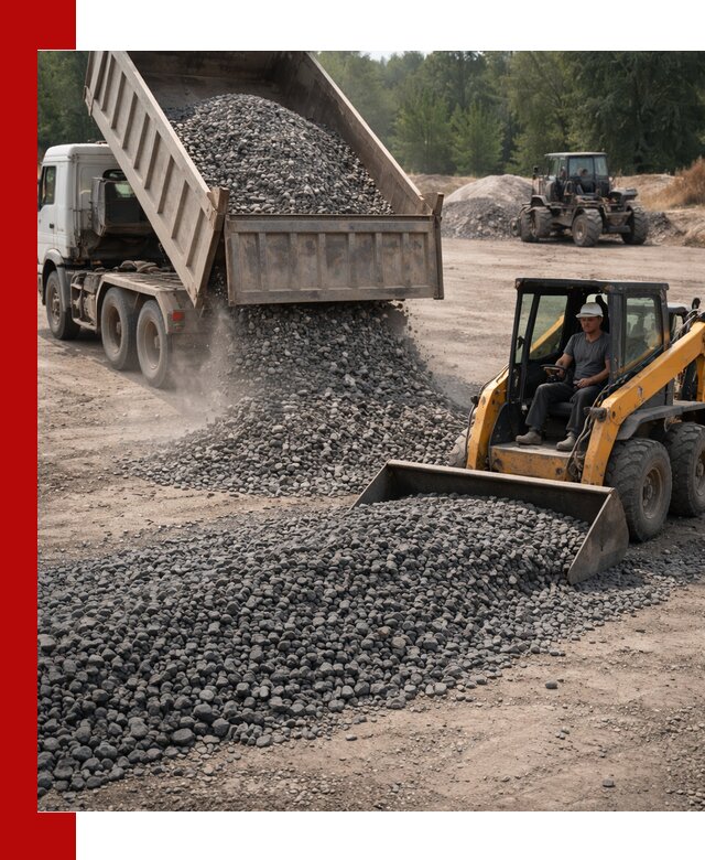 Гранитный щебень фракция 40-70 с доставкой в Воскресенске