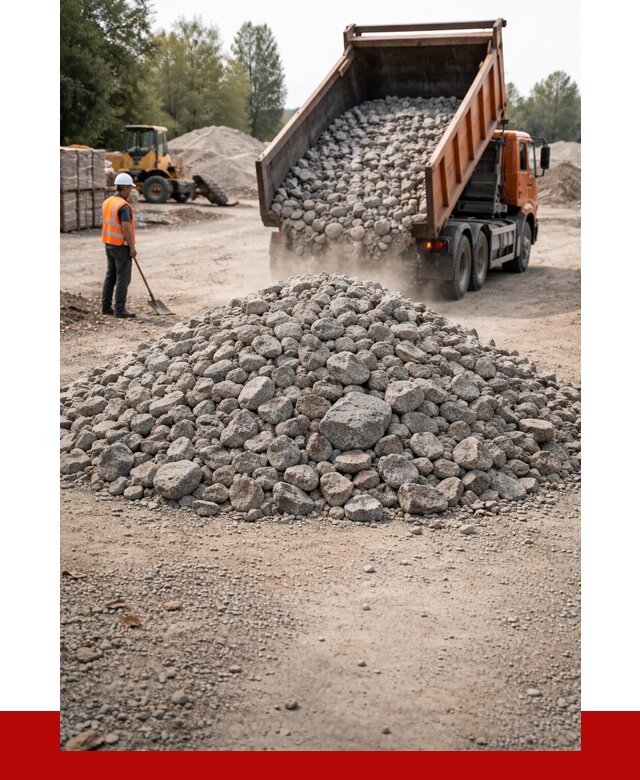 Гранитный щебень фракция 70-150 в Воскресенске от 1706 | ПРОНЕРУДВск