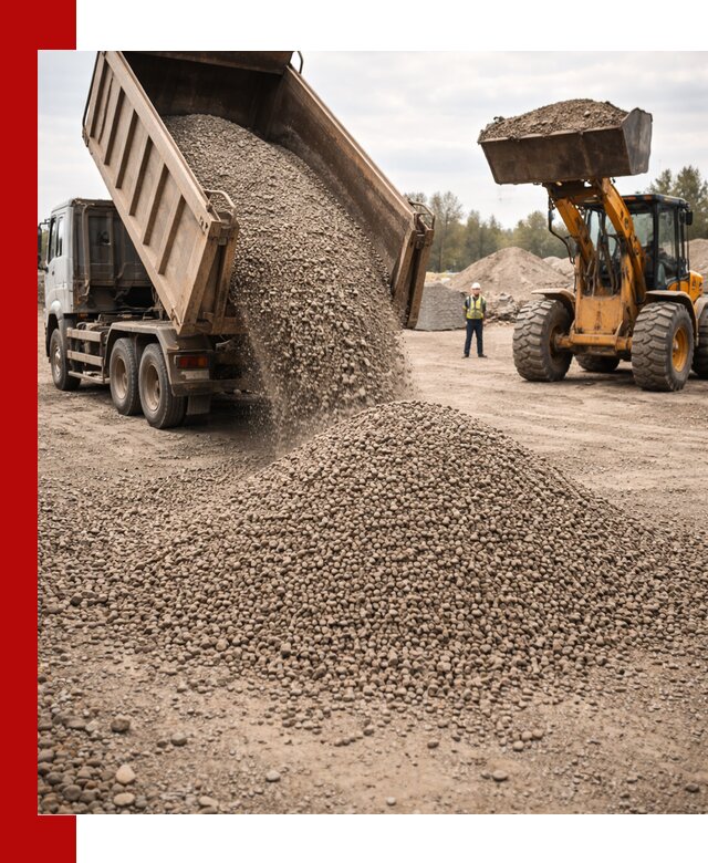 Гравийный щебень фракция 3–10 с доставкой в Воскресенске