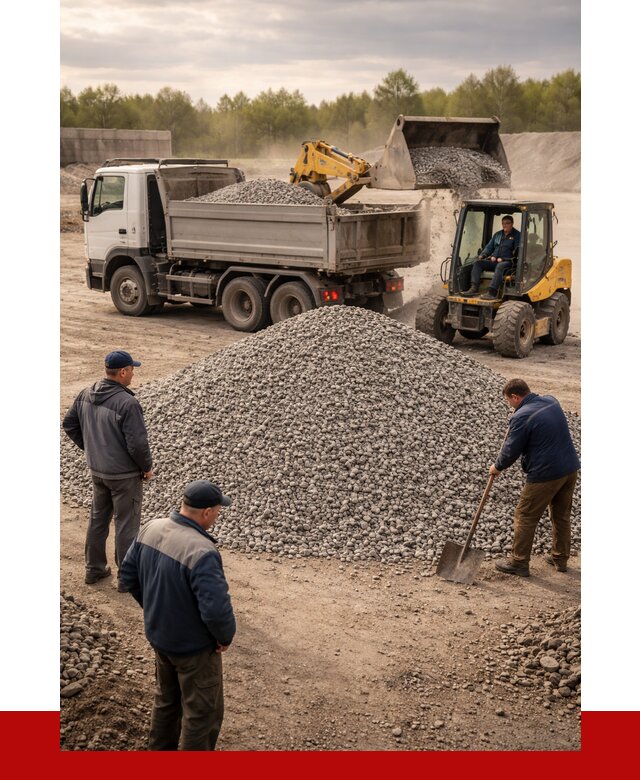 Гравийный щебень фракция 5-20 в Воскресенске от 2481 р. ПРОНЕРУДВск