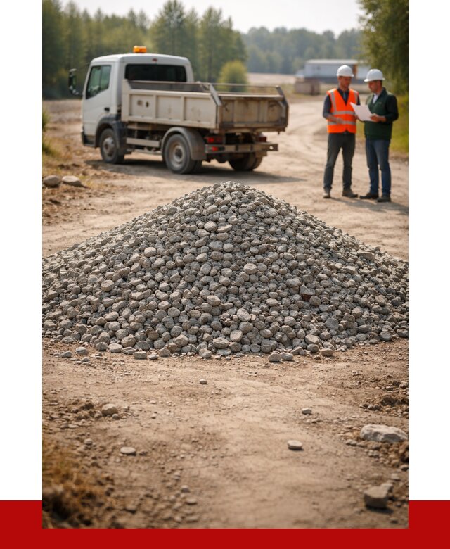 Гравийный щебень фракция 20-40 в Воскресенске от 1241 р. | ПРОНЕРУДВск