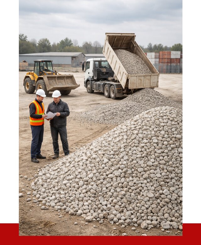 Известняковый щебень в Воскресенске от 1447 р. доставка | ПРОНЕРУДВск