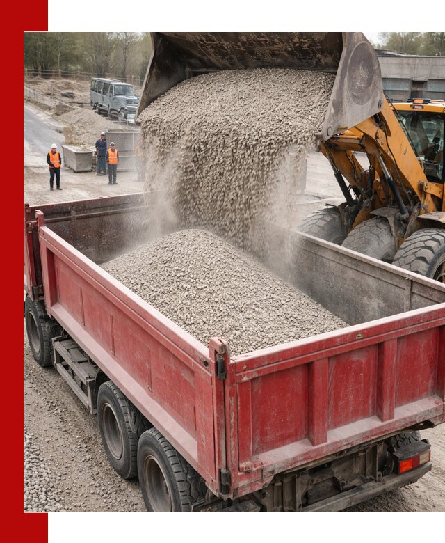 Купить известняковый щебень фракции 0-5 с доставкой в Воскресенске