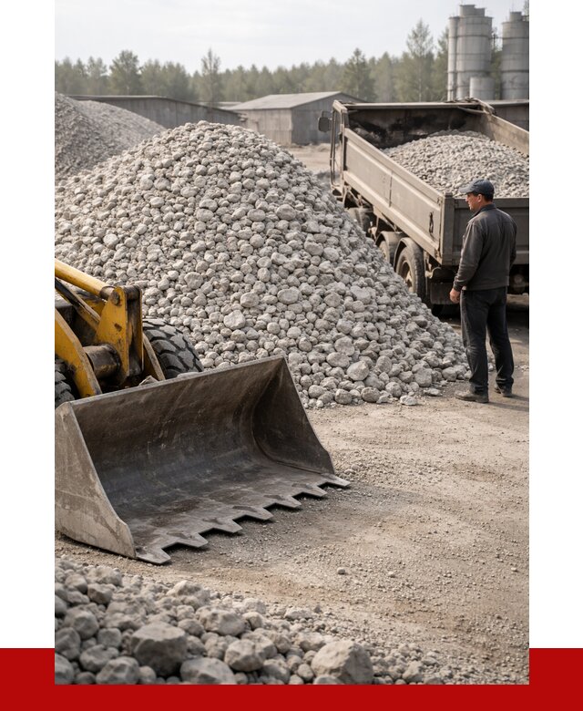 Известняковый щебень фракция 40-70 в Воскресенске от 4342 р. | ПРОНЕРУДВск