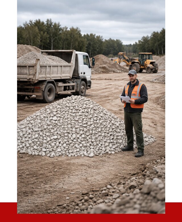 Доломитовый щебень в Воскресенске купить от 2274 р., ПРОНЕРУДВск