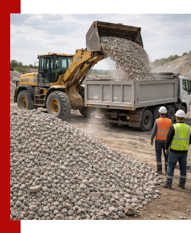 Доломитовый щебень фракция 40–71 доставка и продажа в Воскресенске