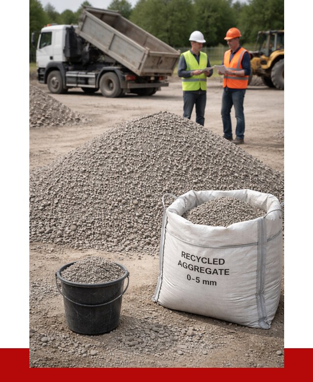 Вторичный щебень фракция 0-5 в Воскресенске от 1654 р. ПРОНЕРУДВск