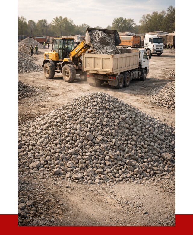 Вторичный щебень фракция 40-70 в Воскресенске от 1799 р, ПРОНЕРУДВск