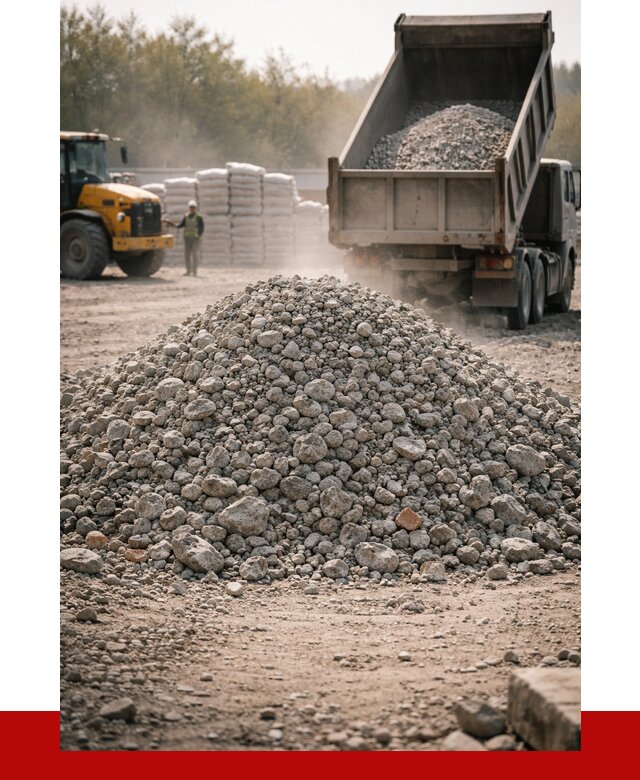 Вторичный щебень фракция 70-150 в Воскресенске от 1447 р. | ПРОНЕРУДВск
