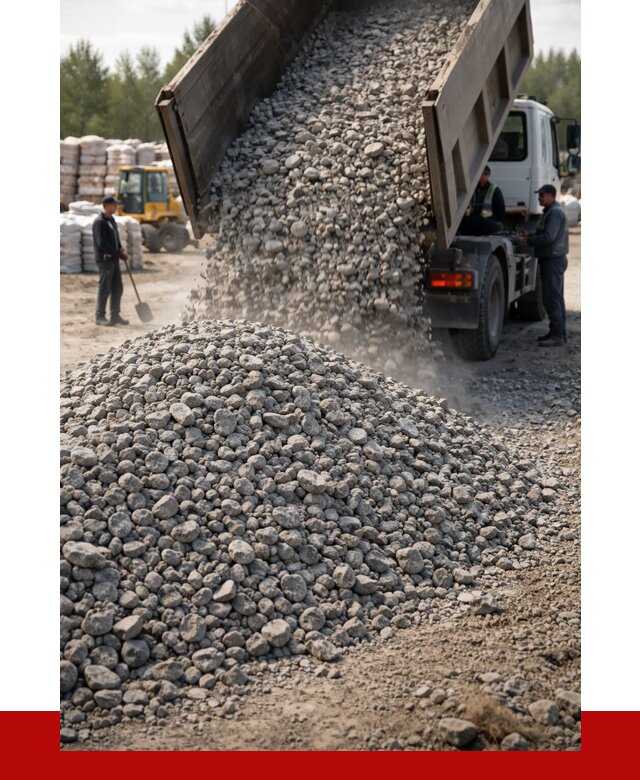 Бетонный щебень фракция 40-70 в Воскресенске от 1861 р. ПРОНЕРУДВск