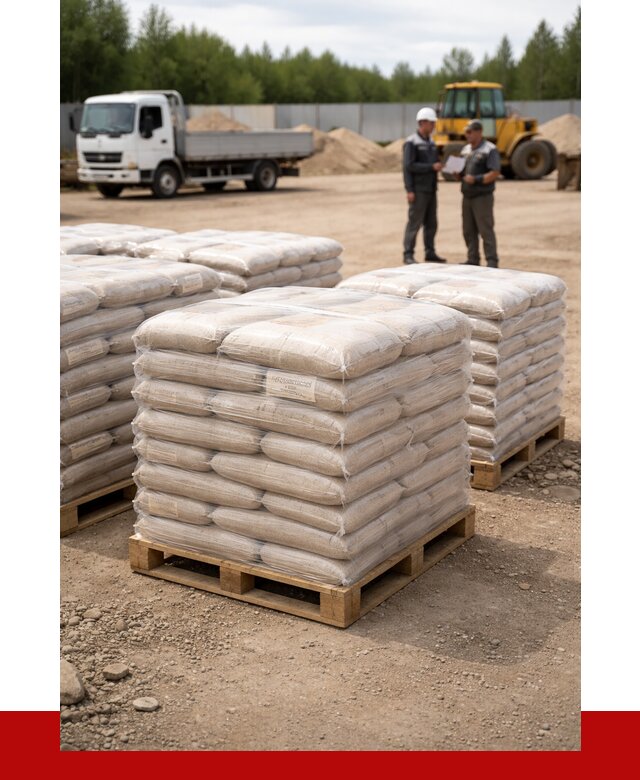 Карьерный песок в мешках в Воскресенске от 1241 р. - ПРОНЕРУДВск