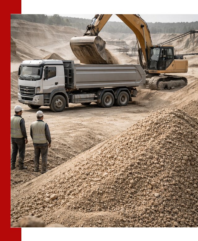 Карьерный крупнозернистый песок с доставкой в Воскресенске