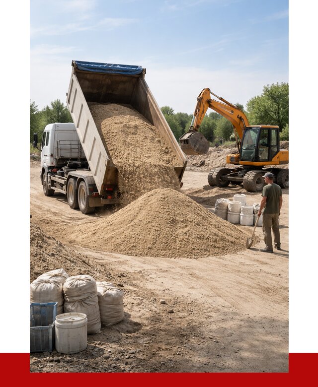 Купить речной песок в Воскресенске от 1241 р. за куб | ПРОНЕРУДВск