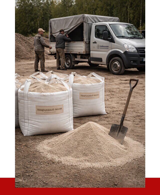 Кварцевый песок для пескоструя в Воскресенске от 4652 р. | ПРОНЕРУДВск
