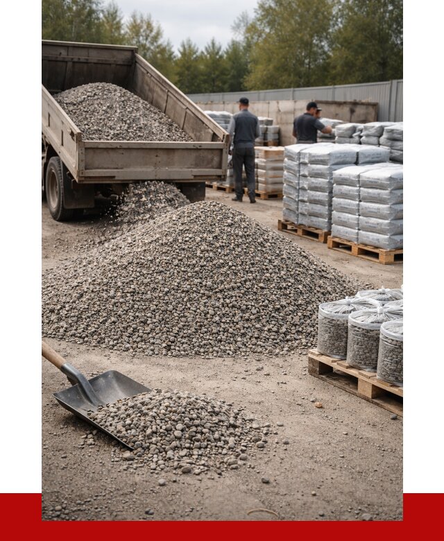 Гравий фракция 5-20 в Воскресенске купить от 2378 р. ПРОНЕРУДВск