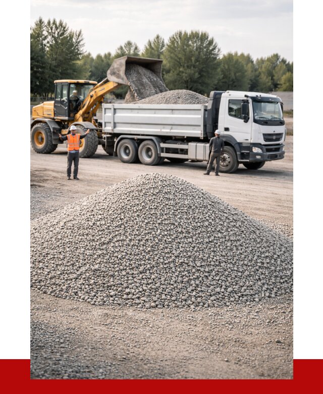 Купить мытый гравий в Воскресенске от 3618 р, доставка ПРОНЕРУДВск