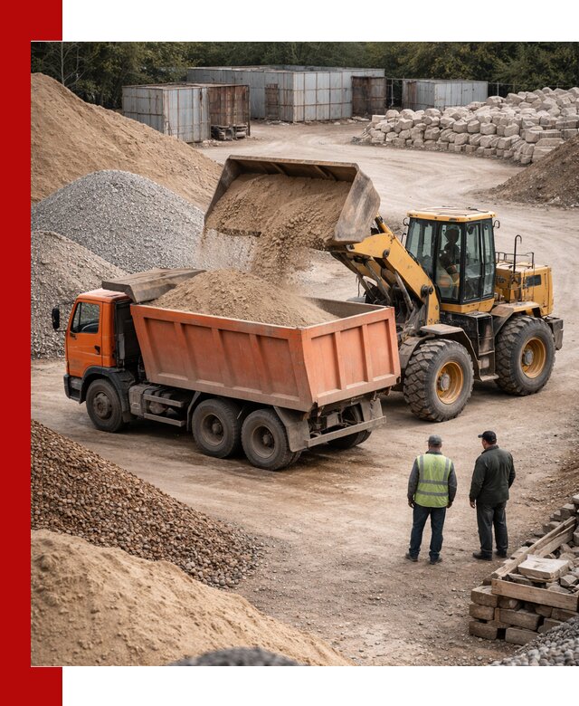 Доставка сыпучих смесей и смесей для стройки в Воскресенске