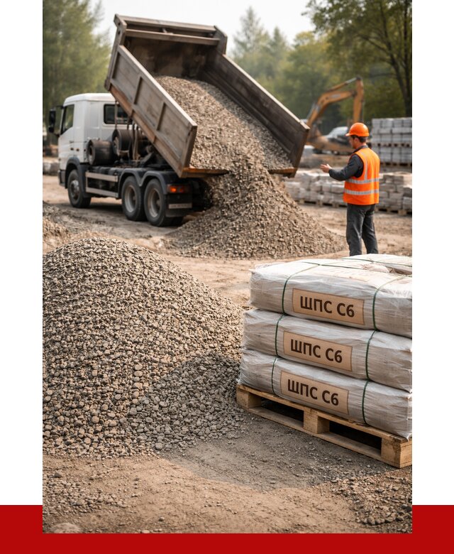 ЩПС С6 в Воскресенске с доставкой от 2274 р. за куб | ПРОНЕРУДВск