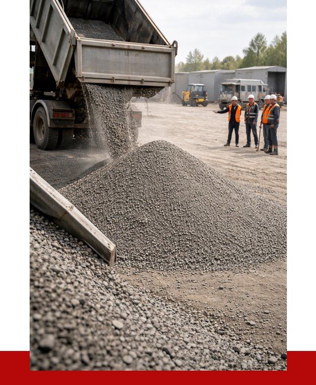 Гравийный отсев 0-5 в Воскресенске от 1241 р. с доставкой | ПРОНЕРУДВск