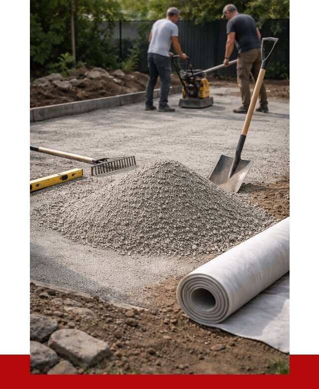 Купить отсев для тротуарной плитки в Воскресенске от 2585 р. | ПРОНЕРУДВск