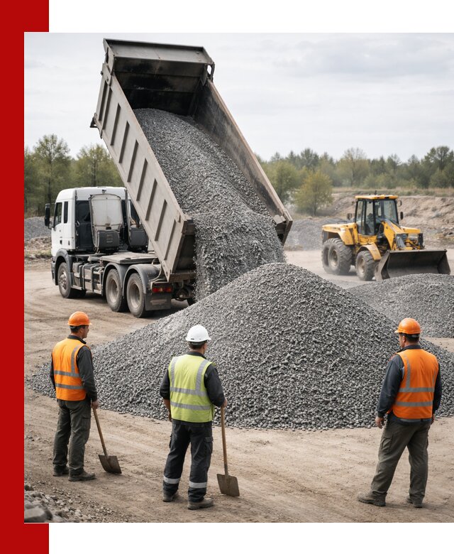 Доставка и продажа гранитной крошки в Воскресенске