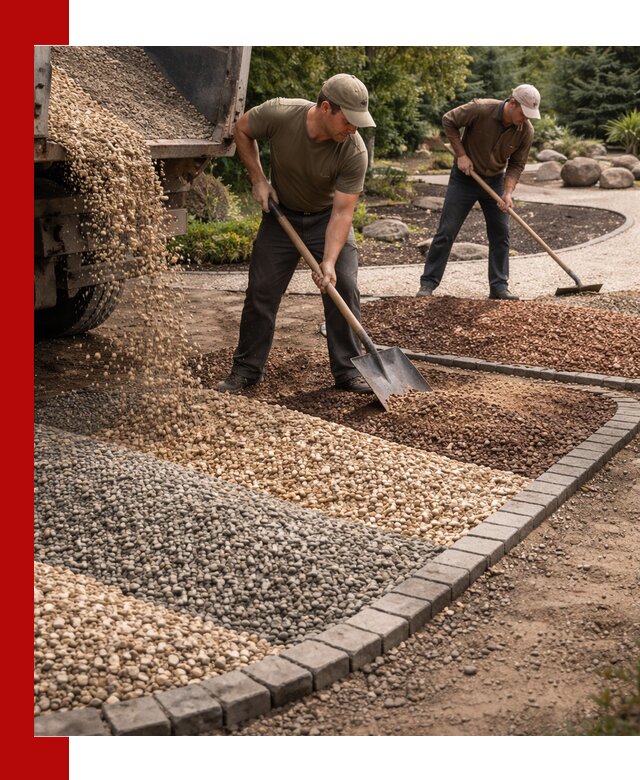 Декоративная крошка для ландшафта в Воскресенске — продажа и доставка