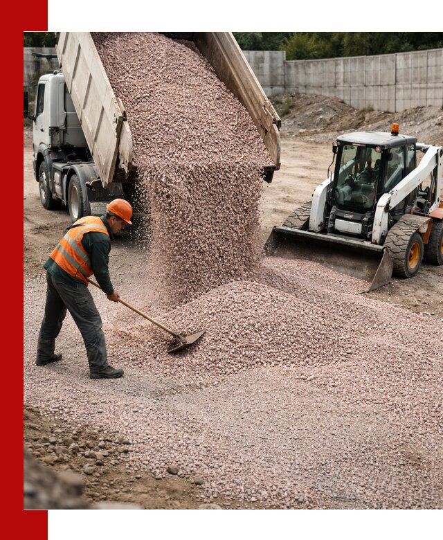 Крошка розовый гранит с доставкой в Воскресенске от производителя
