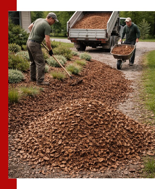 Крошка для мульчирования с доставкой в Воскресенске
