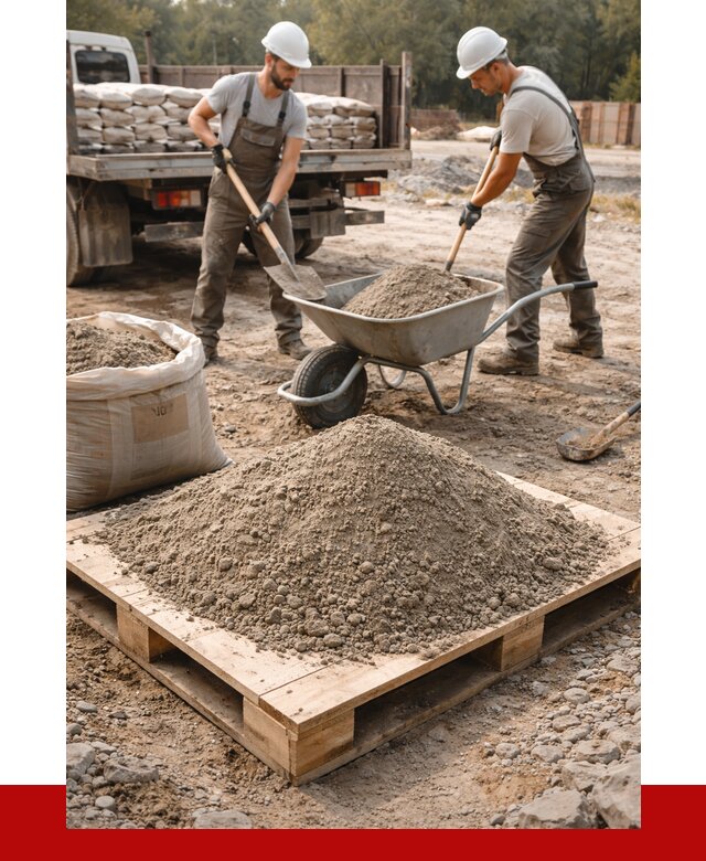 Цементно песчаная смесь М100 в Воскресенске от 5376 р. за куб | ПРОНЕРУДВск