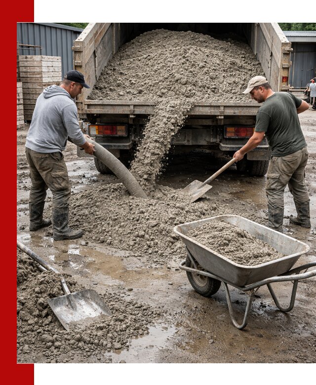 Цементно-песчаная смесь М150 доставка в Воскресенске