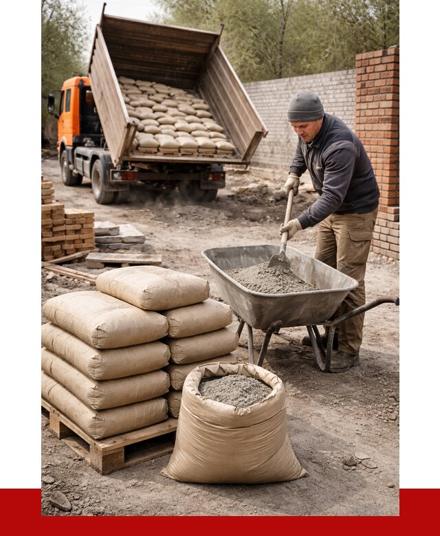 Купить сухую смесь для кладки в Воскресенске от 1241 р. | ПРОНЕРУДВск