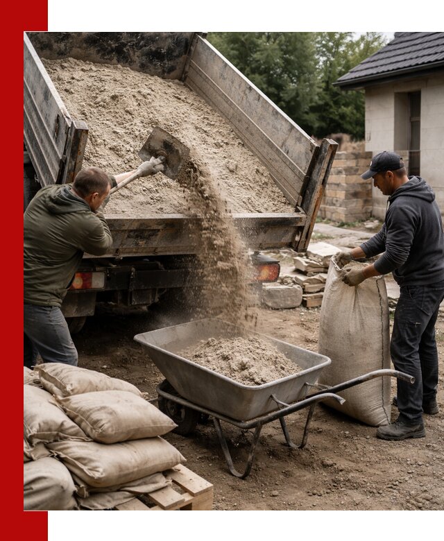 Качественная сухая смесь для кладки с доставкой в Воскресенске