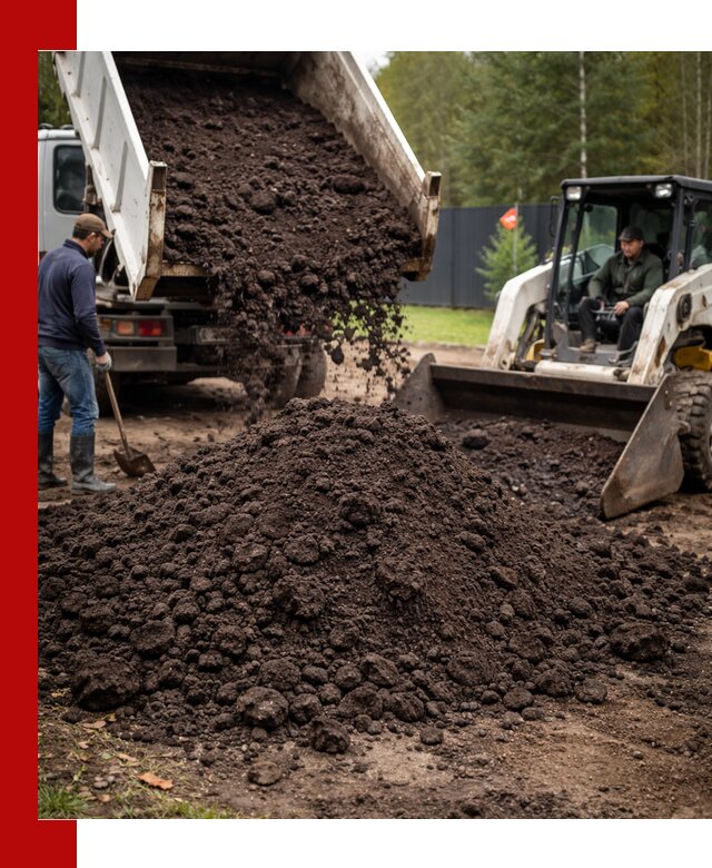 Плодородный грунт с доставкой в Воскресенске для садов и огородов