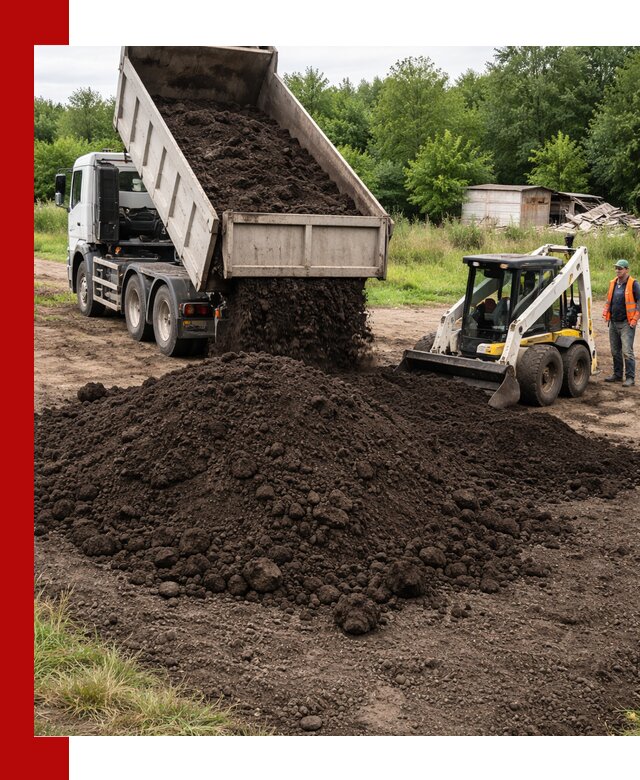 Поставка плодородной земли с доставкой самосвалом в Воскресенске