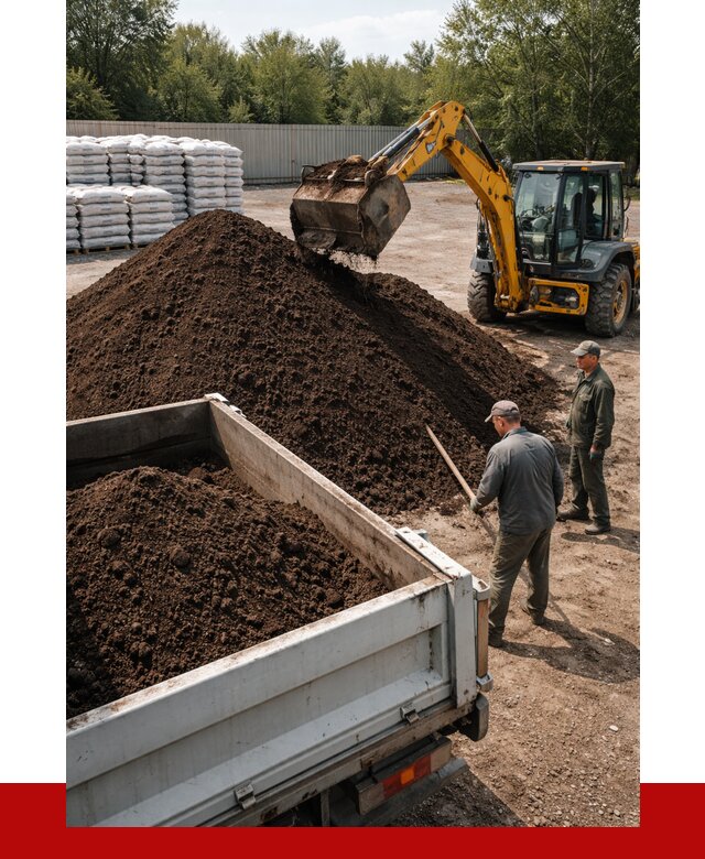 Растительный грунт с доставкой в Воскресенске от 3308 р. | ПРОНЕРУДВск
