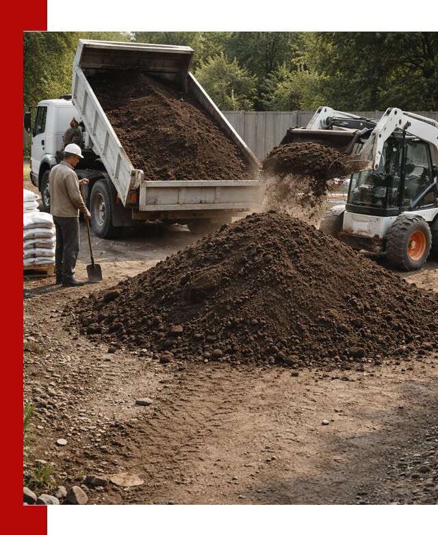 Доставка растительного грунта в Воскресенске от производителя оптом и в розницу