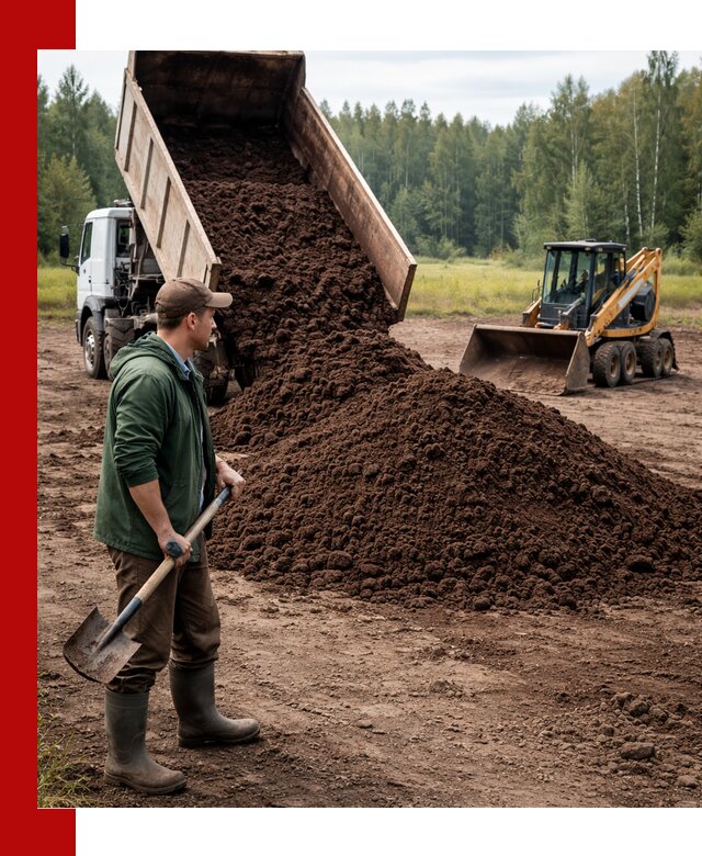 Купить верховой торф с доставкой в Воскресенске для садоводства и растений