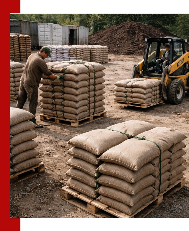 Доставка торфа в мешках по выгодным ценам в Воскресенске