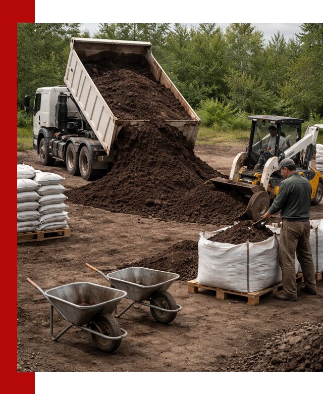 Доставка и продажа торфогрунта в Воскресенске оптом и в розницу