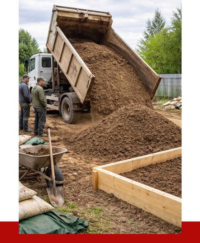 Торфо песчаная смесь в Воскресенске с доставкой от 1913 р. | ПРОНЕРУДВск