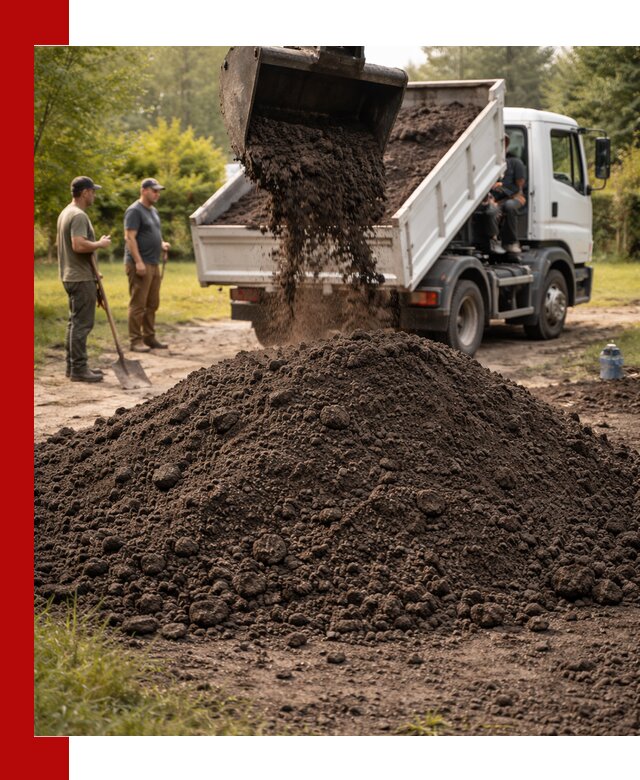 Доставка и продажа чернозема в Воскресенске оптом и в розницу