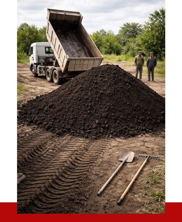 Купить чернозем навалом в Воскресенске от 1241 р. за куб | ПРОНЕРУДВск