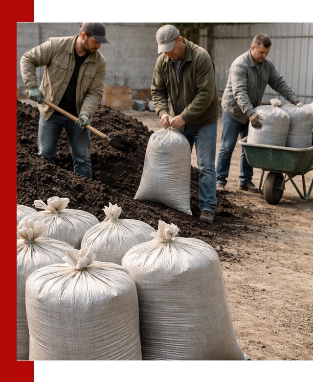 Купить чернозем в мешках с доставкой в Воскресенске