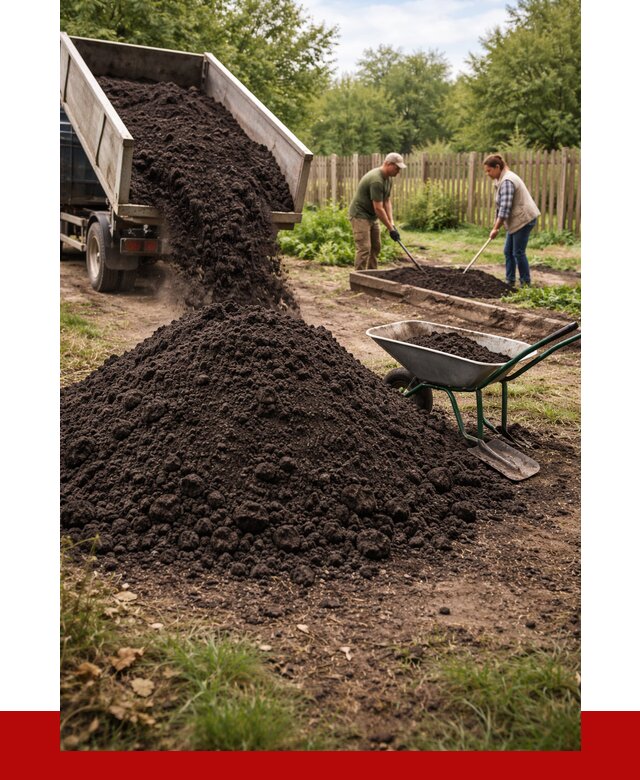 Купить чернозем для огорода в Воскресенске от 2585 р. | ПРОНЕРУДВск