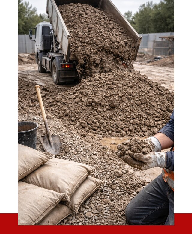 Купить глина для засыпки в Воскресенске от 1241 р. за куб | ПРОНЕРУДВск