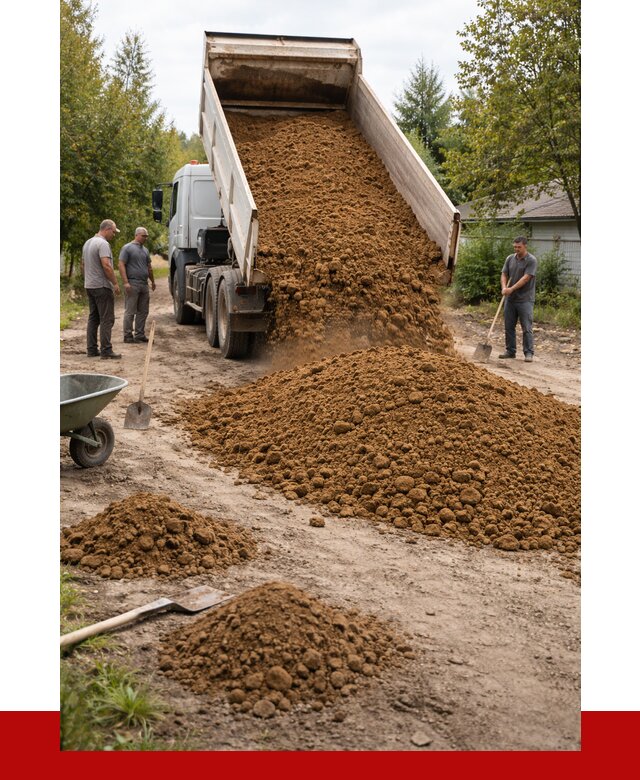 Купить суглинок с доставкой в Воскресенске от 2585 р. за куб | ПРОНЕРУДВск