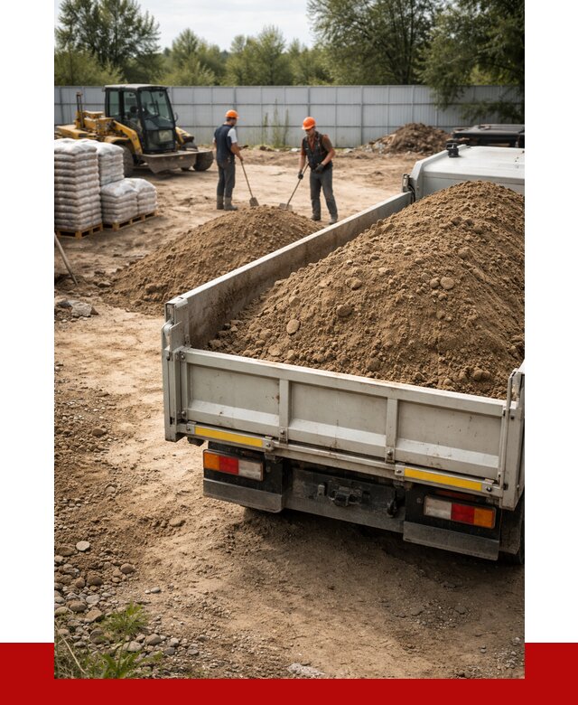 Супесь с доставкой в Воскресенске от 2533 р. за куб | ПРОНЕРУДВск