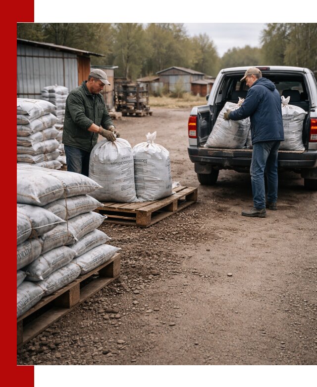 Купить конский навоз в мешках с доставкой в Воскресенске